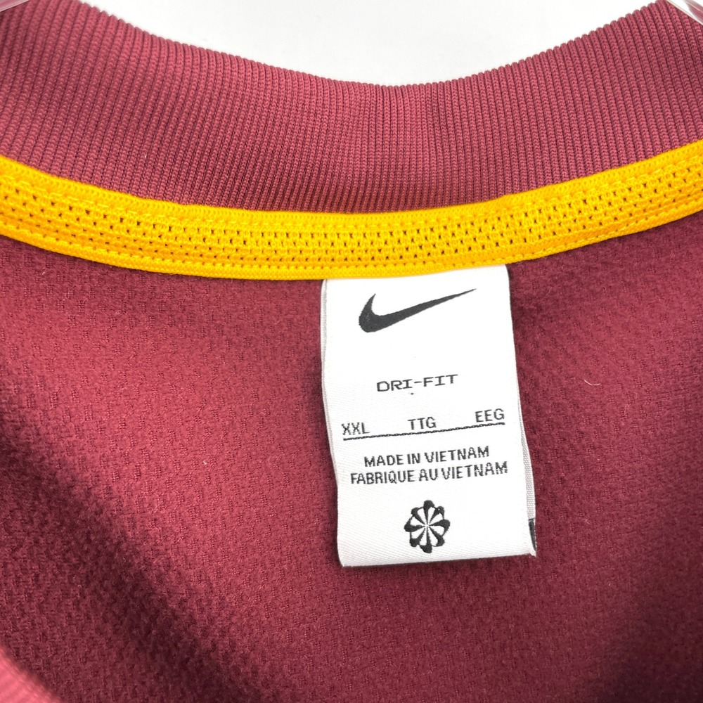 Nike Dri Fit Minnesota Golden Gophers Maroon Long Sleeve Pullover Mens XXL Shirt - Picture 2 of 10